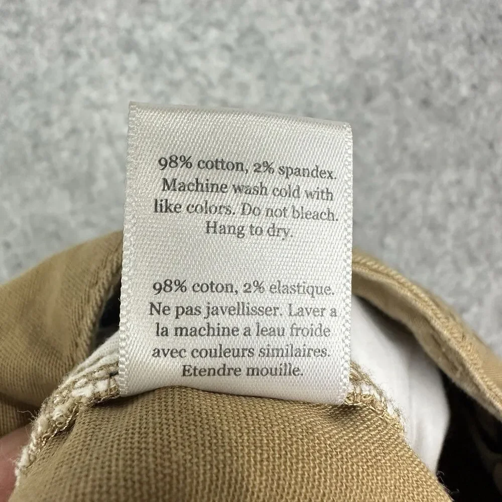 Publish Pants Mens Size 44 Tan Legacy Joggers Cotton Stretch Casual Preppy Logo